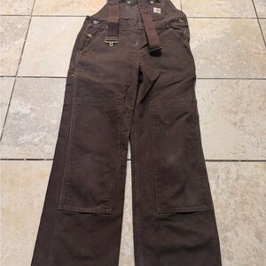 Carhartt Brown Overalls